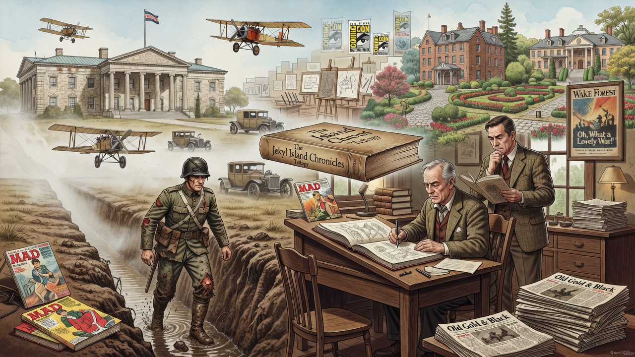 Cartoonist Steve Nedvidek on Building a Graphic Novel Trilogy Around Forgotten World War I History