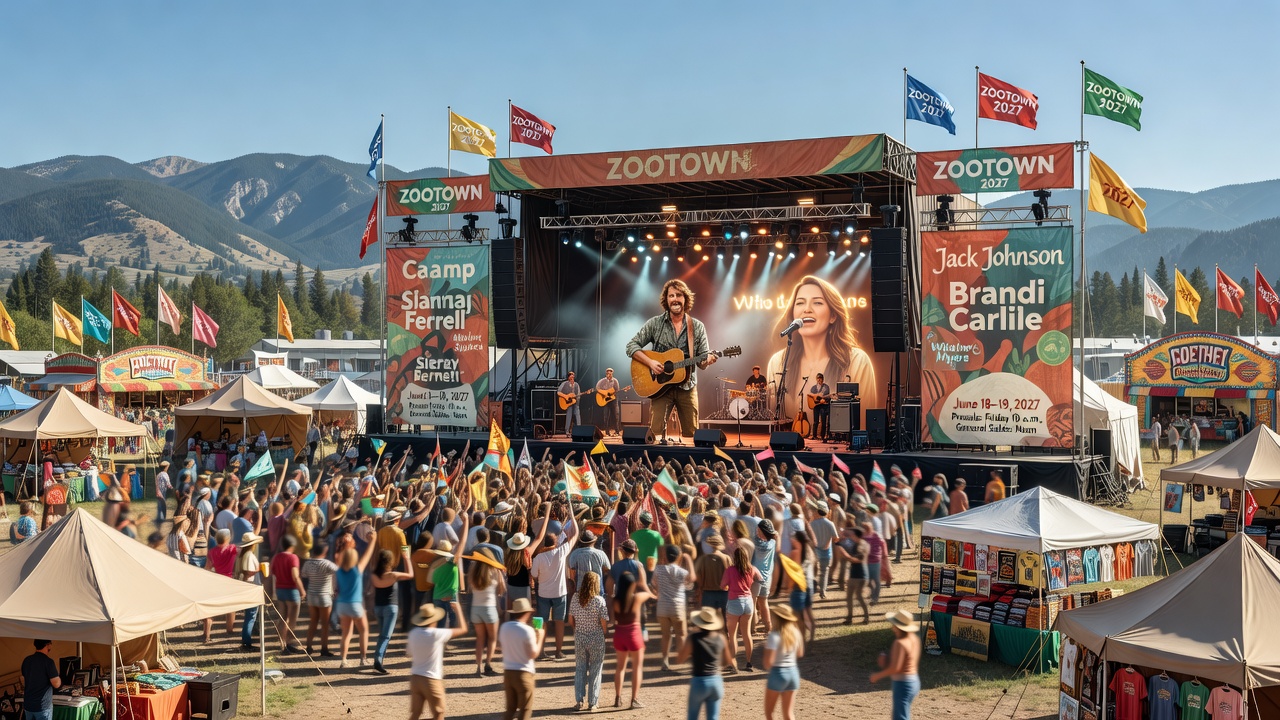 Zootown Unveils 2027 Lineup Led by Jack Johnson and Brandi Carlile